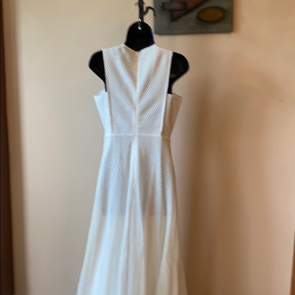 NWT GRACIA SLEEVELESS CREAM & GOLD MAXI DRESS - Picture 5 of 13